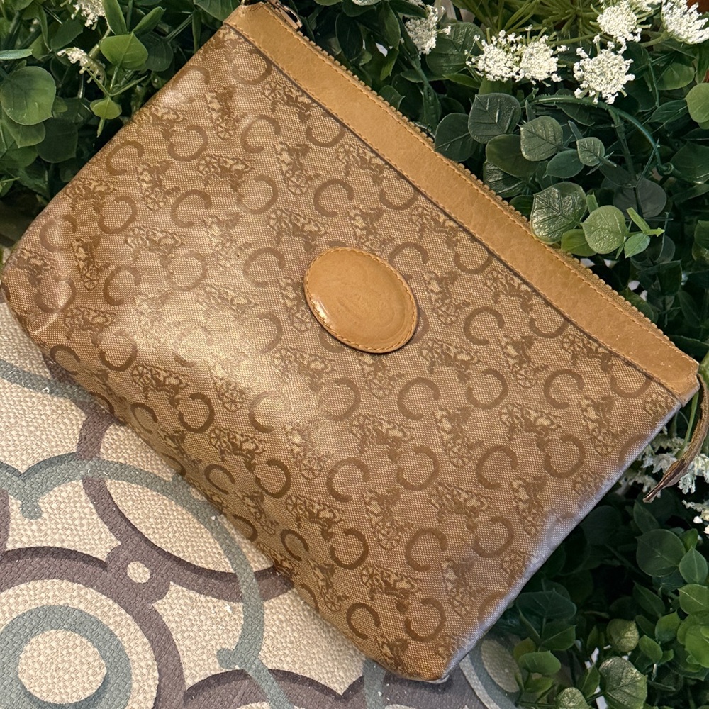 Celine Tan Monogram Clutch - Picture 3 of 10